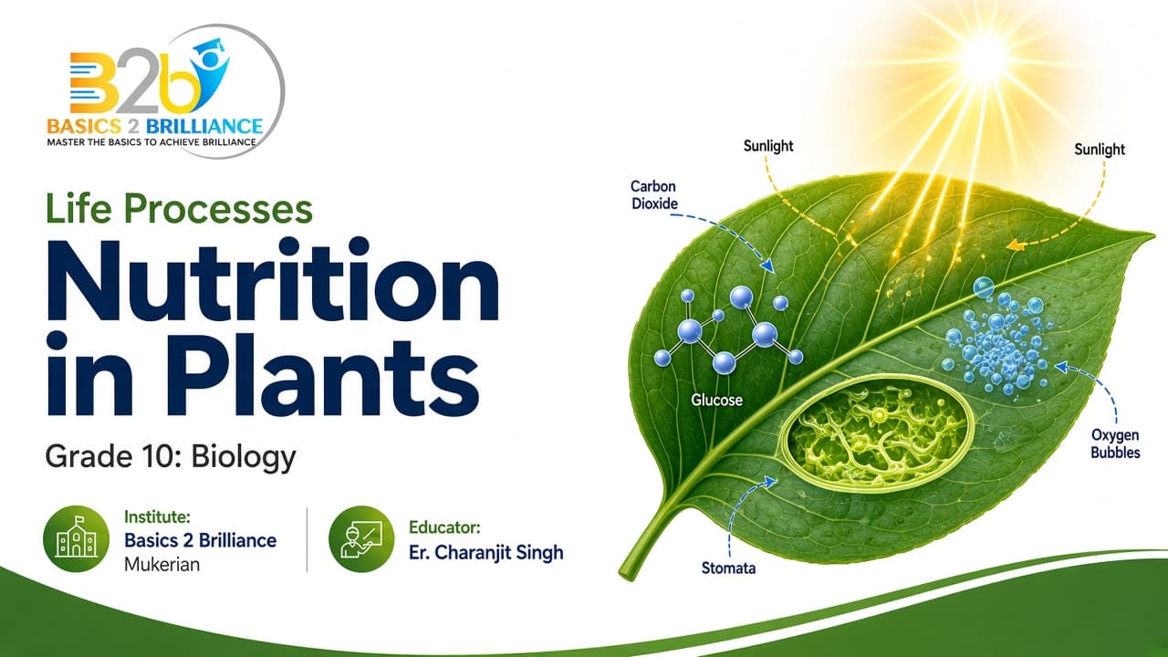 CBSE Grade 10 Science: Life Processes - Nutrition in Plants