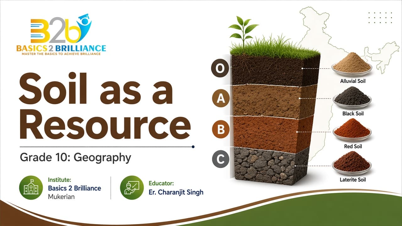 Grade 10 Geography · Ch 1 Resources and Development: Soil as a Resource
