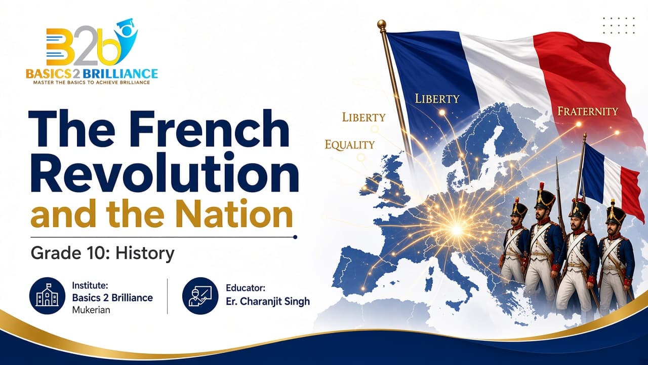 Grade 10 History · Ch 1 The Rise of Nationalism in Europe: The French Revolution and the Nation